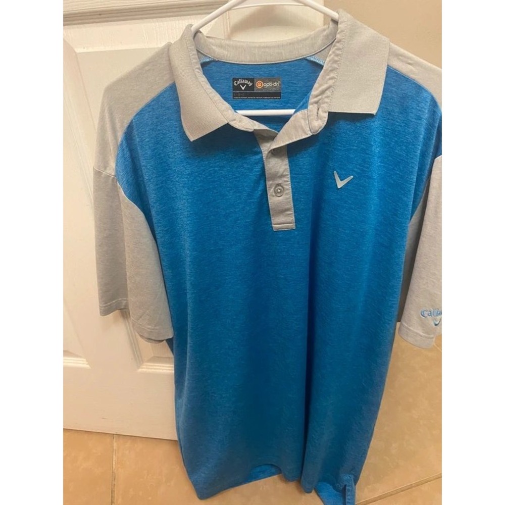 #082 Callaway opti dri golf shirt